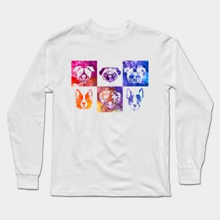 Happy Dogs Long Sleeve T-Shirt